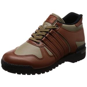 スニーカー 日本製 ウォーキングシューズ 長距離 衝撃吸収 4E 24~28cm メンズ WM502PRIDE オリーブ/ブラウン 27.5cm