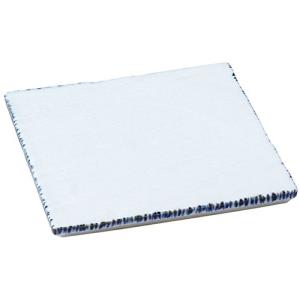 山下工芸 染付乱れ十草 角15cm板皿 15.0×15.0×1.4cm 16055690