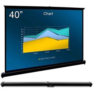 Cocar ポータブル プロジェクタースクリーン モバイル自立式床置き型 ホームシネマプロジェクター用 引き出す