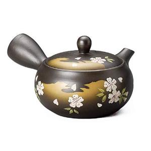 ヤマキイカイ 富仙黒泥浅袋桜 急須 280ml