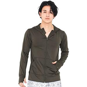 GRID SURF 全20色柄 メンズ ラッシュガード パーカー ラッシュパーカー S〜3XLサイズ フードあり 前開き 長袖 UVカット UPF50+