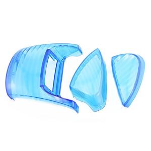 naissant ホンダ Dio ディオ ライブディオ Af34 AF35 に互換性のある ブルー テールレンズ ウインカーレンズ セット クロス付き