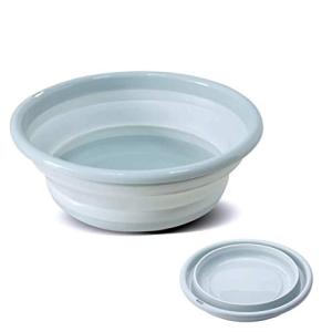 RULAYMAN 洗面器 折りたたみ 洗い桶 たらい バケツ 湯おけ 折り畳み シリコン 洗濯 掃除 足浴 風呂 五色