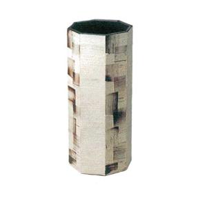 ヤマ庄陶器 傘立て ライトグレーなど 21xd721xd747cm 信楽焼 ショコラ八角傘立