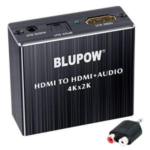 BLUPOW 4K30Hz HDMI音声分離器 (光デジタル・3.5mmステレオ音声出力)デジタルオーディオ・サウンド分離 音声分配器 21