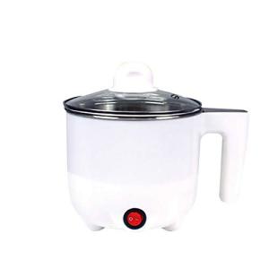 ラーメン鍋 電気クッキングケトル 保温 おしゃれ 電気鍋 900W マルチ かわいい ポット 鍋 煮る/茹でる/温める 一人暮らし