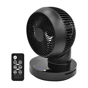 iimono117 サーキュレーター DCモーター 360度回転 首振り 〜24畳 リモコン タイマー 付 静音 真上 送風機 扇風機 (PSE