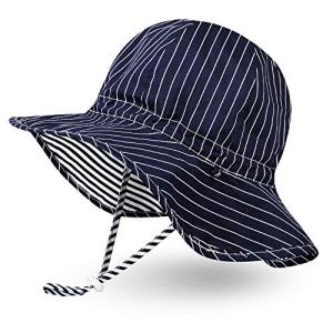 Ami＆Li tots 日よけ帽子 男の子 女の子 キッズ ボーイズ ガールズ ベビー サンハット UPF50+ 快適 熱中症防止 可愛