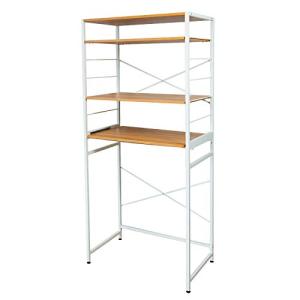 キッチンラック スリム ゴミ箱 収納 4段 スライド 80幅 レンジ台 レンジラック