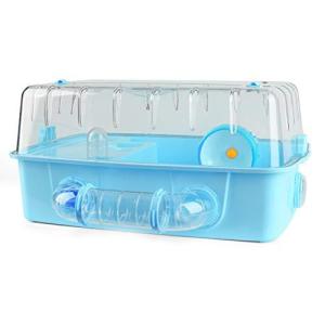 Aeon hum ハムスターケージ ハムスターハウス 小動物ケージ 飼育ケージ パイプセット付き 通気性 内装 幅広い 51*3