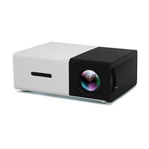 ホームプロジェクター ミニビデオプロジェクターLEDプロジェクター 小型ホームシアター LEDプロジェクター ポ