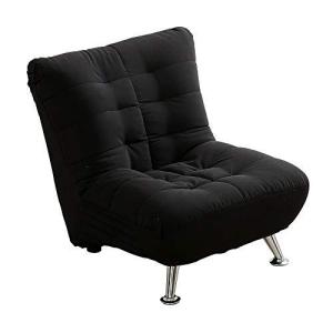 アーバン通商 コンパクトソファ マフィン ブラック 省スペース 1人掛け AZ-3166 1P