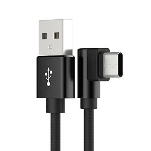 Sinjimoru スマホスタンド Sync Stand Flat対応 USB-TYPE C ケーブル ブラック