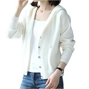 薄手 フード付き カーディガン ゆったり トップス 柄 ブラウス ロング ロングテール おしゃれ