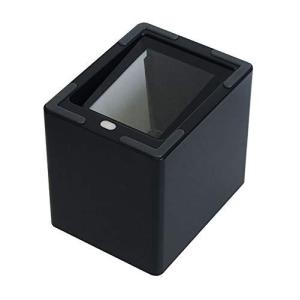 ビジコム 卓上QRコードリーダー USB 日本語取説/国内サポート eチケット QR決済 スマホ会員証等 (黒 (BUSICOMロゴ