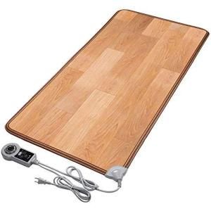 ホットマット 防水 マット ベビー 温度調整可 足元ヒーター タイマー付 床暖房 キッチン 寒さ対策 55 x 110 cm