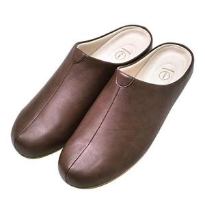ニッポンスリッパ スリッパ ルームシューズ INNERCORE 25.5-27cm L ブラウン 783312
