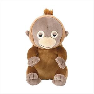 りぶはあと 座り抱き枕 プレミアムねむねむアニマルズ オランウータンのウータン Sサイズ ふわふわ もちもち 88259-35