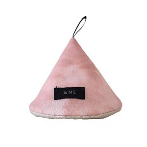 アンドエヌイー 三角鍋つかみ タイダイ ピンクベージュ NHK-048-TDPB 幅12.5cm×高さ9cm