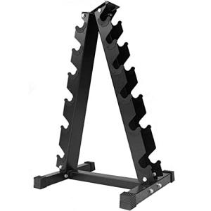 Bonarca Aフレーム ダンベルラック ダンベルスタンド 耐荷重 200kg コンパクト スタンド ラック ホルダー 収納 BDAR-200