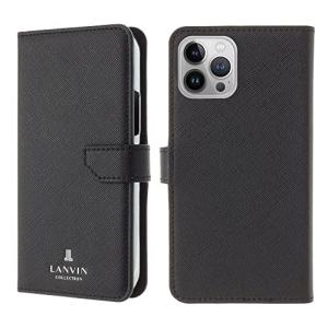 LANVIN COLLECTION FOLIO CASE LINED 手帳型ケース iPhone13Pro 用