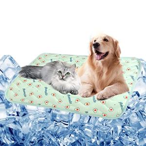 Metglad ペットマット 夏用 犬 猫 ひんやりマット ペットシート 冷感 ペットベッド 接触冷感 ペット用マットレス