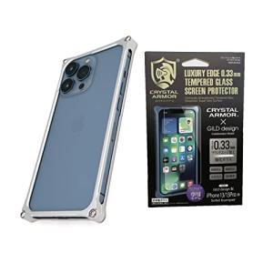 ギルドデザイン ソリッドバンパー iPhone13/13Pro 用 ケース ジュラルミン削り出し 耐衝撃 軽量 アルミサ