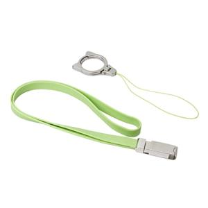 prendre スマホリング 着脱式 ネックストラップ スマホスタンド 3in1 落下防止 猫 かわいい シリコン スライド 猫