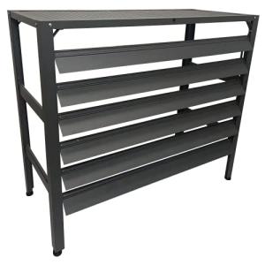 TOP STAR アルミ製 排気ルーバー方向調整 室外機カバー