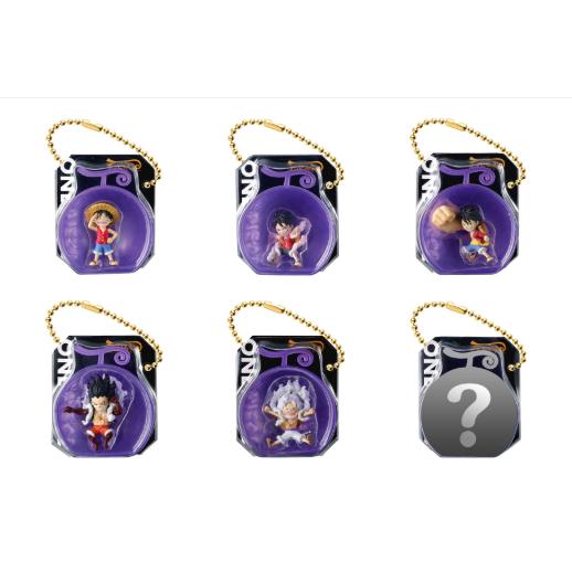 From TV animation ONE PIECE ワンピの実ミクロ ブリスターチャーム　 全6...