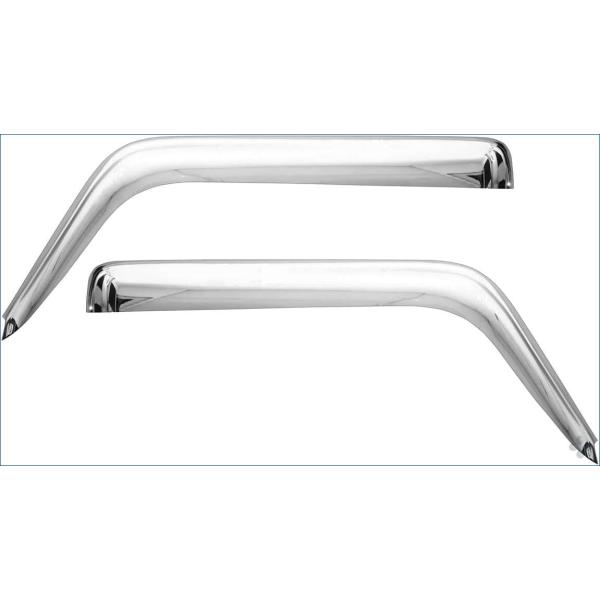 いすゞ NEWエルフ PMエルフ メッキ ドアバイザー サイドバイザー 左右セット 平成5年7月~平...