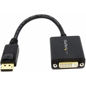 StarTech.com DisplayPort - DVI変換アダプタ/1080p/DP 1.2 - DVI-D コンバータ/抜け防止機構付きディス｜yuyuyu