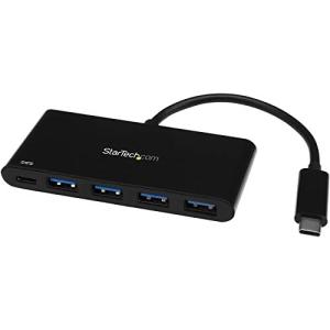 StarTech.com 4ポート増設USB 3.0ハブ USB Type-C接続 USB-C - 4x USB-A USB給電対応 HB30C4AF｜yuyuyu