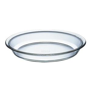 iwaki(イワキ) 耐熱ガラス パイ皿 外径25×高さ3.8cm Lサイズ KBC209｜yuyuyu