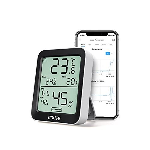 Govee 温湿度計 温度計 湿度計 Bluetooth デジタル スマホで温度湿度管理 温度 湿度...