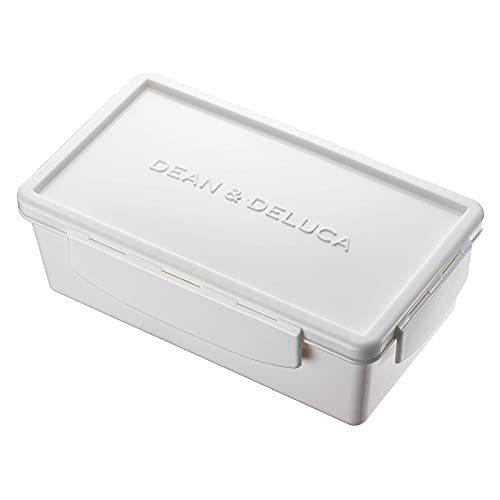 DEAN&amp;DELUCA ランチボックス Mサイズ ホワイト レンジ可 食洗器可 お弁当 ランチボック...