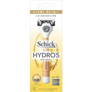 Schick(シック) シック Schick ハイドロ5ナチュラル ホルダー(刃付き+替刃1コ) ベージュ