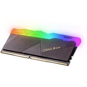 エッセンコアクレブ KLEVV デスクトップPC用ゲーミングメモリ PC4-25600 DDR4 3200 8GB x 1枚 RGB 288pin C｜yuyuyu