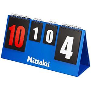 ニッタク(Nittaku) 卓球 試合用 得点板 JL カウンター NT-3731 奥行13×幅41×高さ約20.5(cm)(使用時) 重量:600g｜yuyuyu