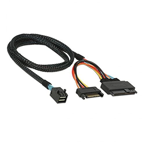 Cablecc U.2 U2 SFF-8639 NVME PCIe SSDケーブル メインボード I...