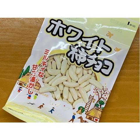 浪花屋製菓 柿チョコ ホワイト 40g×3袋
