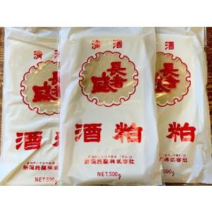 新潟銘醸 長者盛 酒粕 500g×3袋