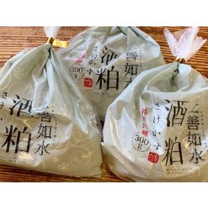白瀧酒造 上善如水 純米吟醸 酒粕 300g×3袋