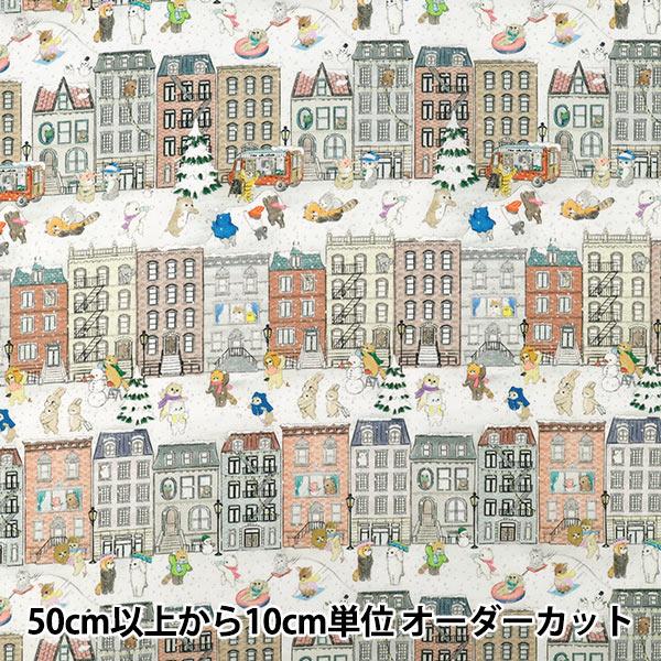 【数量5から】 生地 『22fabric コットン60ローンデジタルプリント Brooklyn va...