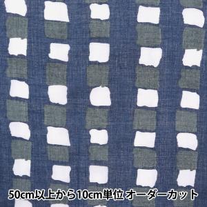 【数量5から】 生地 『インドボイルプリント 格...の商品画像