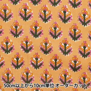 【数量5から】 生地 『インドボイルプリント 花...の商品画像