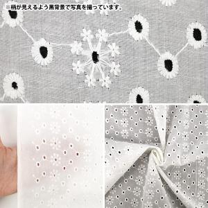 【数量5から】 生地 『綿オールオーバーレース...の詳細画像2