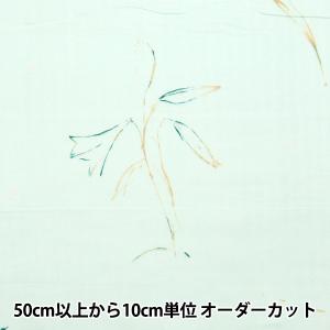 【数量5から】 生地 『ナニイロ オーガニックWガーゼ GUNSEI EGX-11380-1B』 KOKKA コッカ