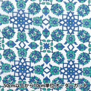 【数量5から】 生地 『インドボイルプリント オクタゴン 2650103-BL』