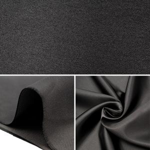 【数量5から】 生地 『コスチュームサテン 黒...の詳細画像1